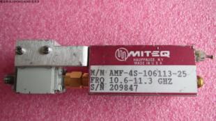 30dB MITEQ 12GHz 低噪声微波放大器 6.2 SMA