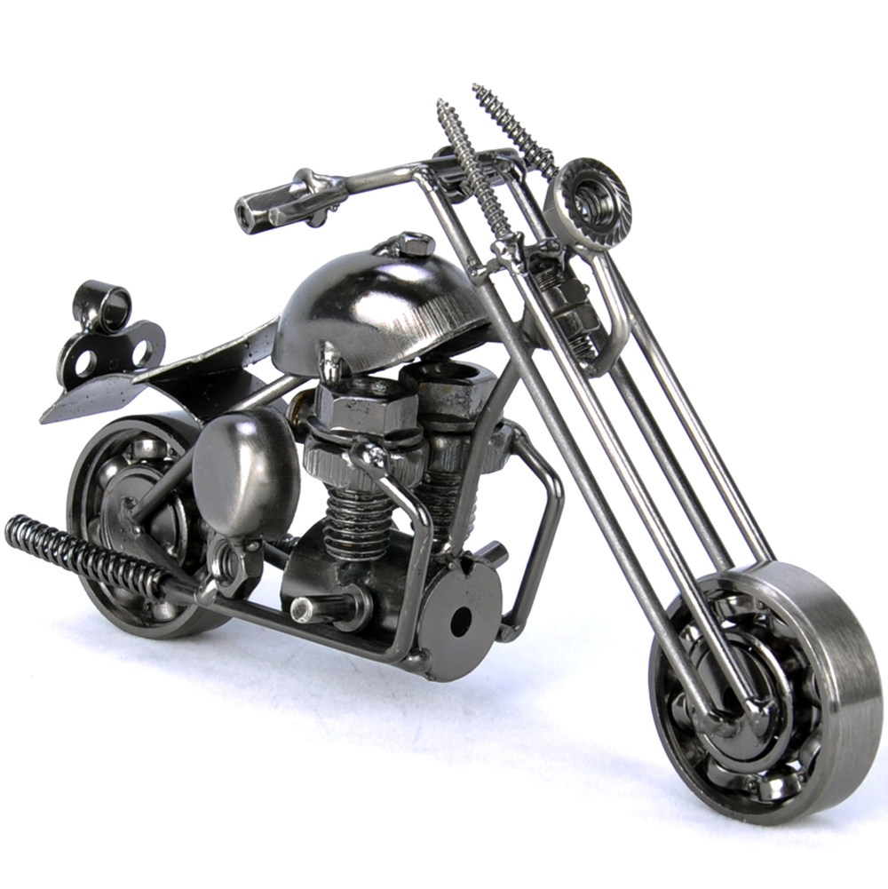 铁制工艺品摩托车模型商场摆件童装店饰品创意网红店装饰酒吧摆设在类目 家居饰品, 摆件中 - 来自Buy2taobao.com提供专业的淘宝代购服务
