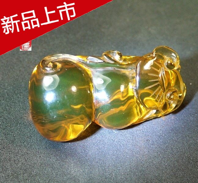 老蜜蜡吊坠原石项链天然琥珀