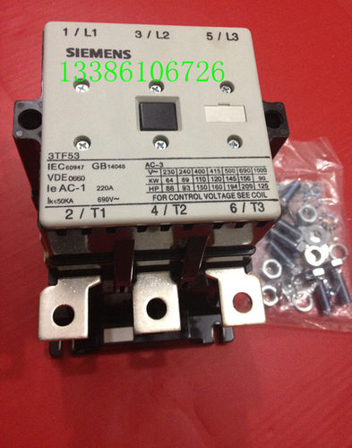 交流接触器 3TF-53 CJX1-205/22  380V  220V  110V  3TF5322 0X