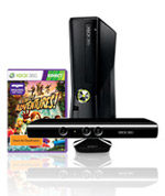 全新原装 XBOX 360 SLIM 游戏主机(4G) KINECT互动体感