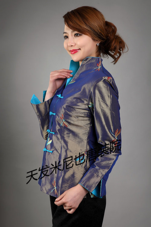 唐装中老年女士秋季长袖改良汉服