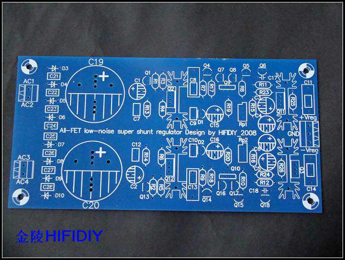 德国音响大师Erno设计的超低PCB电路板/印刷线