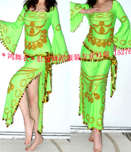 鸿舞衣绿藤杖舞袍