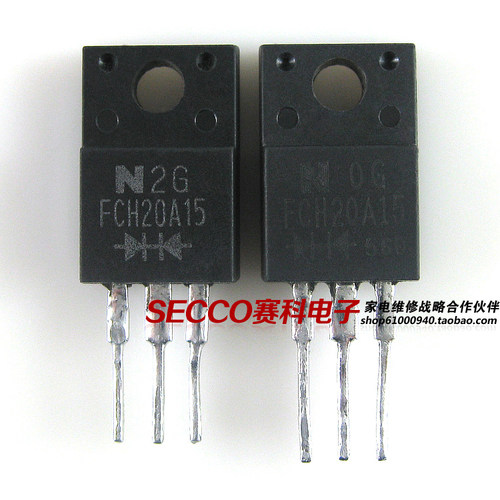 〖原装拆机〗FCH20A15 肖特基二极管 20A 150V 电子元器件 TO220F