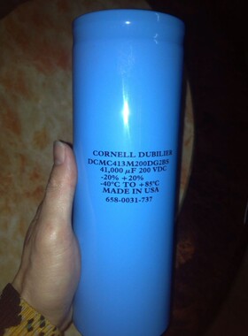 原装美国CORNELL DUBILIER大D 200V41000UF电源铝电解电容器