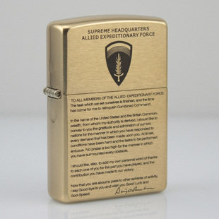 原装正品芝宝zippo打火机zppo限量纯铜拉丝双刻独立宣言a专柜正版