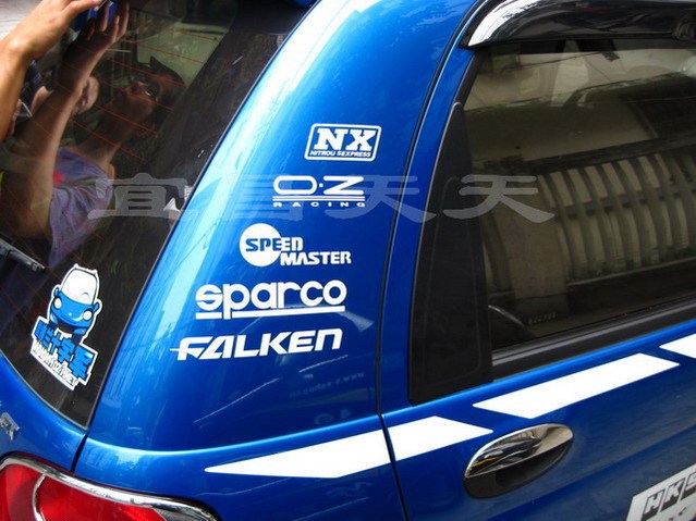 spark乐驰c柱车贴进口