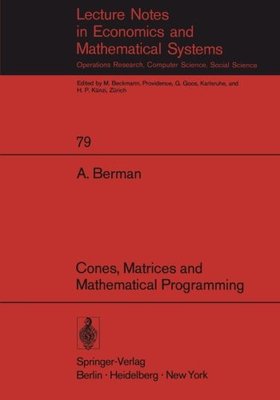 【预订】Cones, Matrices and Mathematical Pro...