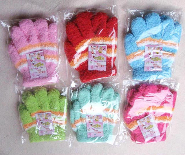 Gants pour enfants en velours - Ref 2147205 Image 1