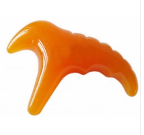 蜜蜡特大号三角雀足部按摩点穴位点按棒脚底足疗按摩器足底刮痧棒