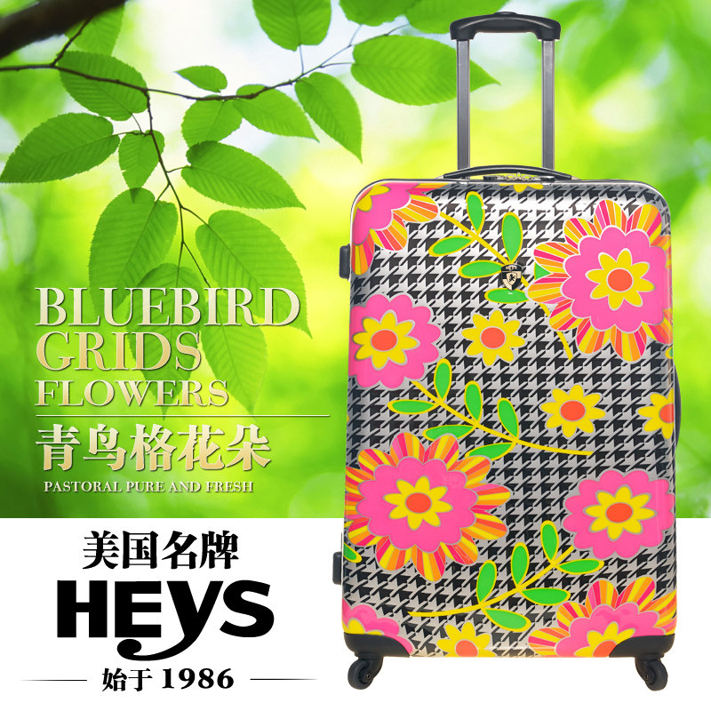 heys正品旅行箱个性时尚拉杆箱潮流涂鸦万向轮登机箱20/24/28男女