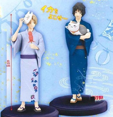 眼镜厂夏目友人帐 DXF手办 夏目貴志&田沼要 DXF 2个手办日版正品