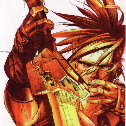 绘画素材 罪恶工具Guilty Gear Artbook原画集2152*3076 114张