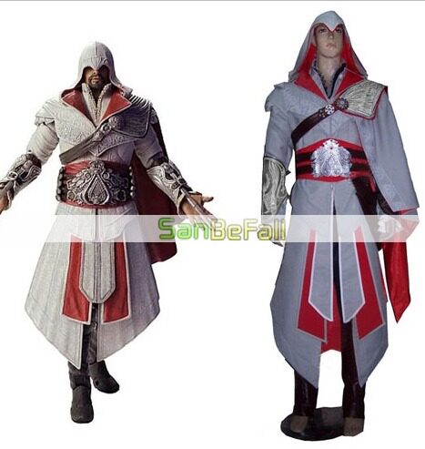 cosplay男装cos动漫 刺客信条2二兄弟ezio