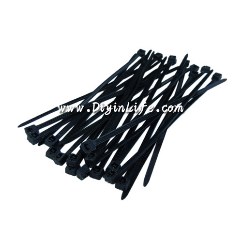 黑色 自锁式尼龙扎带 理线用品 捆线扎带 2.5*100mm 1元/30根 - 封面