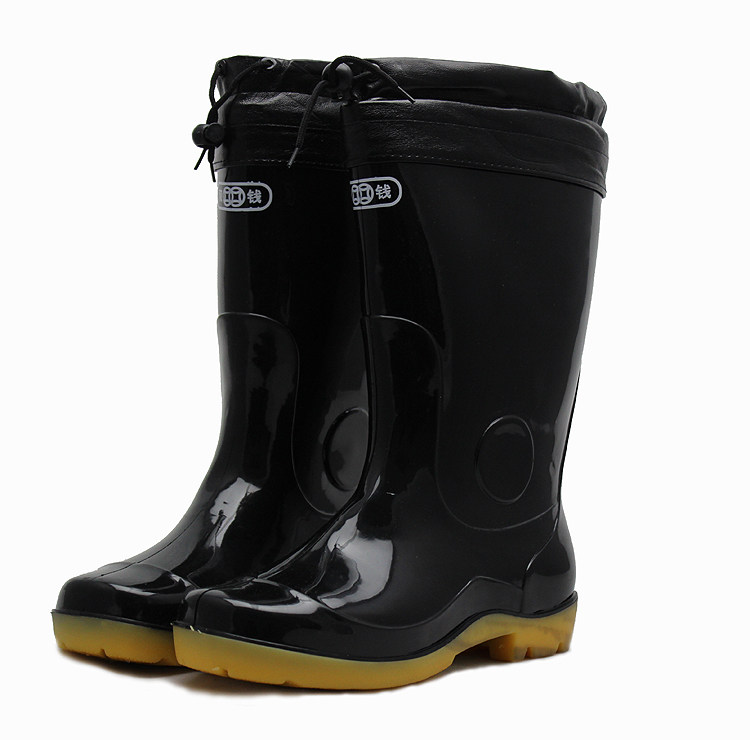 Chaussures - bottes caoutchouc homme pour hiver - semelle tendon - Ref 963661 Image 1