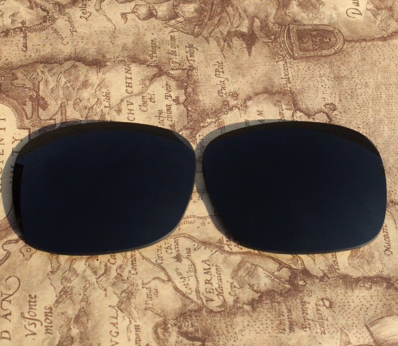 非常罕见的AAAAA级天然墨晶镜片 石头镜片 墨镜 遮挡强光