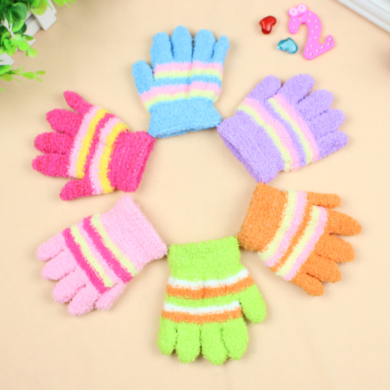 Gants pour enfants en velours - Ref 2146048 Image 1