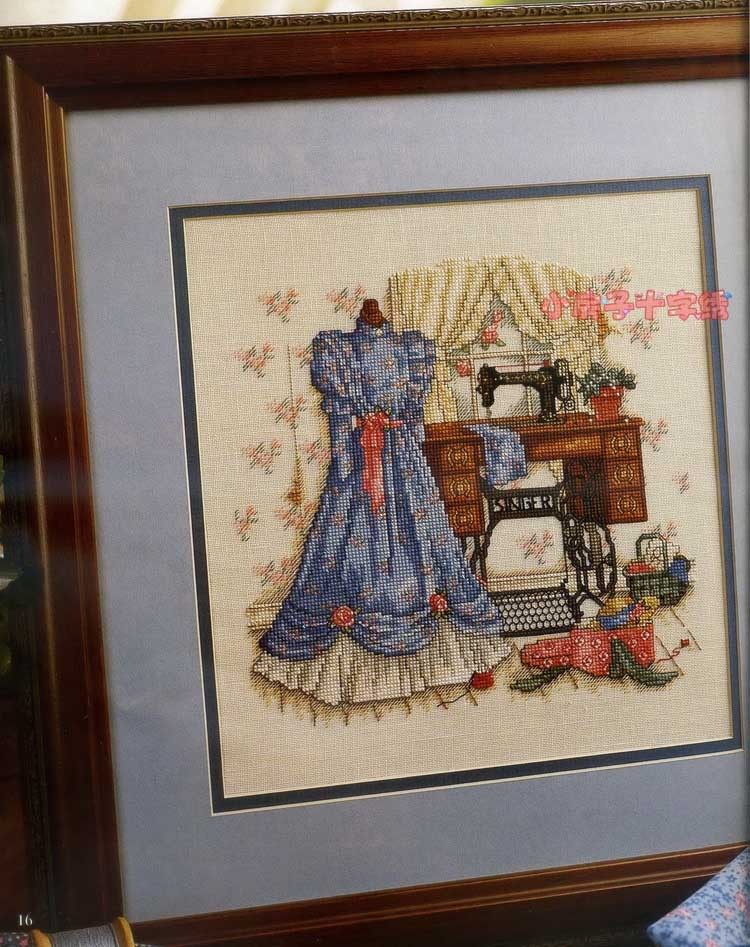 十字绣套件祖母之家怀旧房子正品