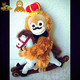宝贝可可 5周年纪念 猩猩哥哥 骑木马 公仔 baby coco 日本正版
