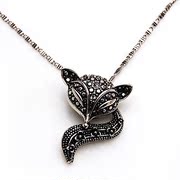 Smiling post new Fox Korean women pendant necklace collar accessory pendant jewelry pendant jewelry