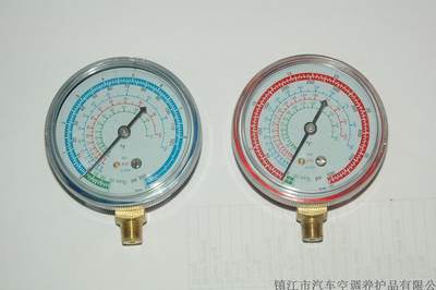 R134A R12 雪种表 制冷压力表 冷媒压力表 Y70 高压低压表