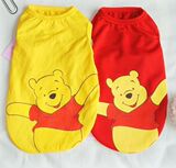 Бренд Pet Circle Brand Dog Summer Immond Summer Thind и желтый медведь эмуни жилет T -Fish качество хорошего
