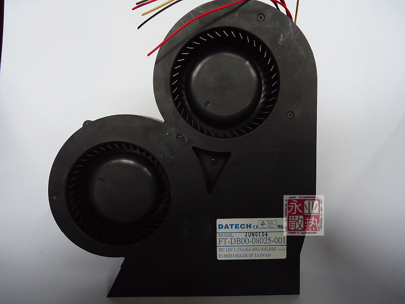 原装 正品DATECH鼓风机12V 1.75A FT-DB00-08025-001 服务器风扇