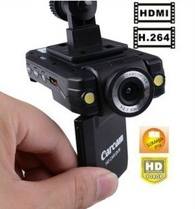 1080P高清不漏秒DVR行车记录仪Carcam K2000黑匣子不干扰GPS