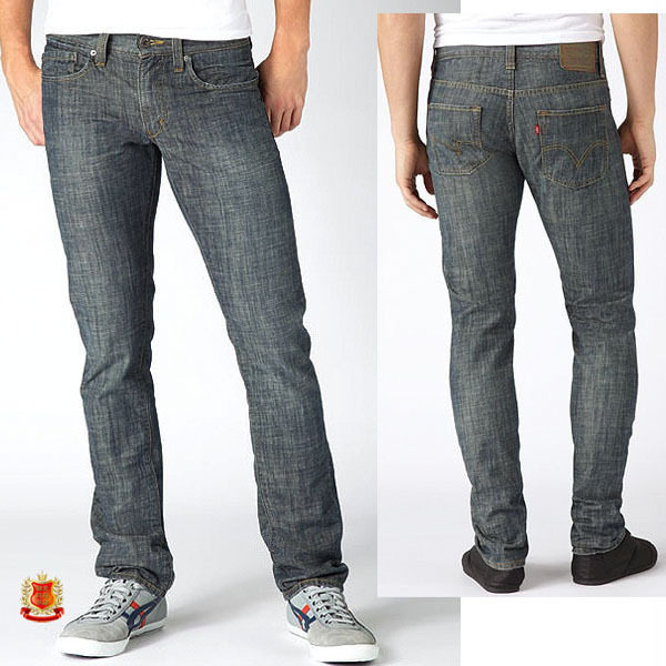 美国瘦腿紧身低腰男款牛仔裤
