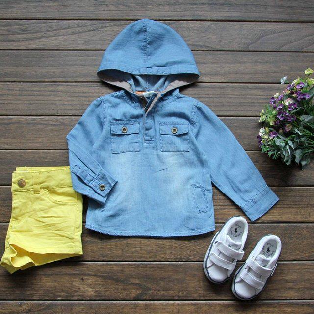 Chemise garcon à manche longue - Ref 2079139 Image 1