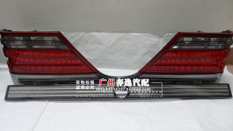 适配奔驰 S级 W140 S600 S500S320 S350LED改装尾灯 后尾灯 总成