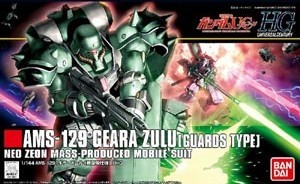 【李翔】万代 HGUC AMS-129 基拉祖鲁 亲卫队祖鲁 补件 散件