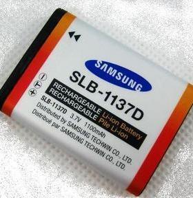 三星SLB-1137D相机电池蓝调I100 I85 I80NV30 NV106HD NV11NV103