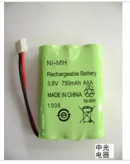 GE/通用无绳电话电池SANIK 3SN-AAA60H-S-J1(3.6V750MAH)