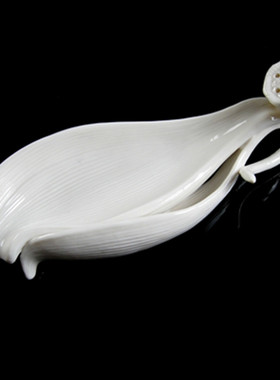 白瓷卧香炉双层底座特价