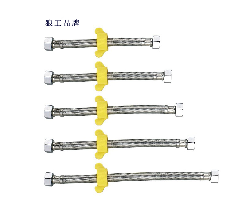 304不锈钢软管热水器龙头高压