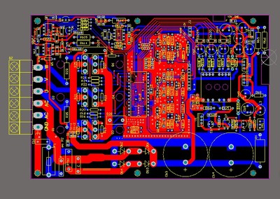 IR21363步进电机驱动器pcb 步进电机驱动 IR21363步进电机驱动板