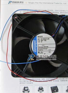 Ebm-papst依必安派特 管轴式24V 141.3CFM 8.6W 轴流风扇 4414H