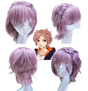 BROTHERS CONFLICT兄弟战争朝日奈风斗cosplay假发