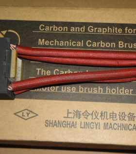 EG319P电机碳刷电刷 25X32X50MM 进口品质 4根导线