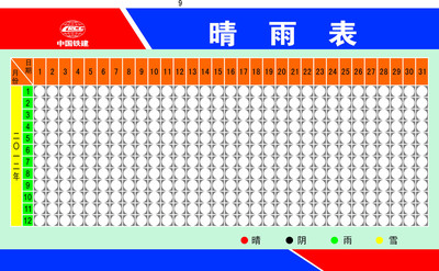 海报印制474海报展板素材20晴雨表 铁建