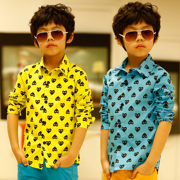 Chemise garcon à manche longue - Ref 2076662 Image 1