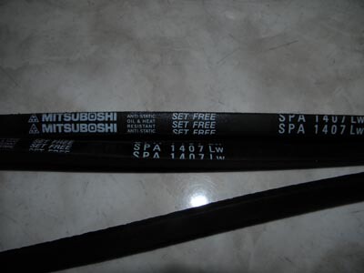 日本三之星皮带SPA1385LW空调机皮带SPA1400LW传动带SPA1407LW