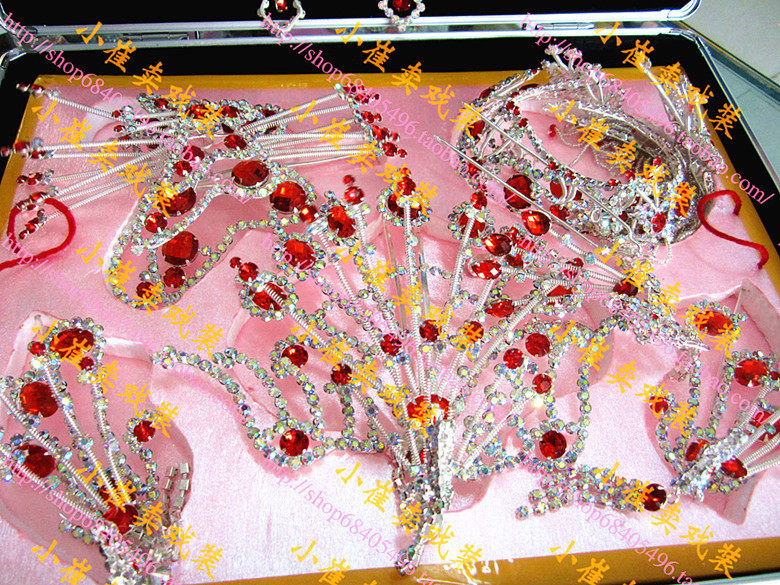 戏装戏曲戏剧用品头饰头装京剧豫剧越剧包头五彩头面