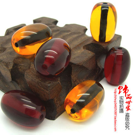 天然蜜蜡手串项链吊坠散珠血珀