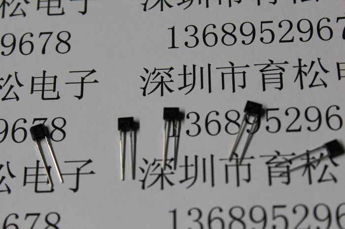 5个 全新 塑封 变容二极管 BB910 TO-92封装 2-30p，对应28-0.5V