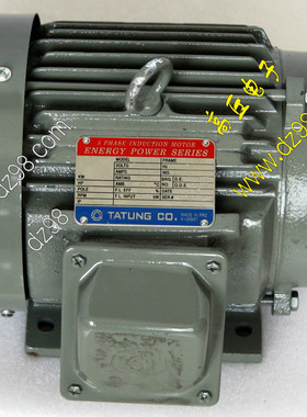 台湾 TATUNG 2.2KW 220V/380V 三相电动机 MADE IN PRC 32KG 议价