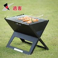 Hộ Gia Đình Nướng Dày Ngoài Trời Ngoài Trời Gấp Di Động Nướng Than Thịt Nướng Giá Nướng Hộp Bộ Hoàn Chỉnh bep du lich bếp ga du lịch mini